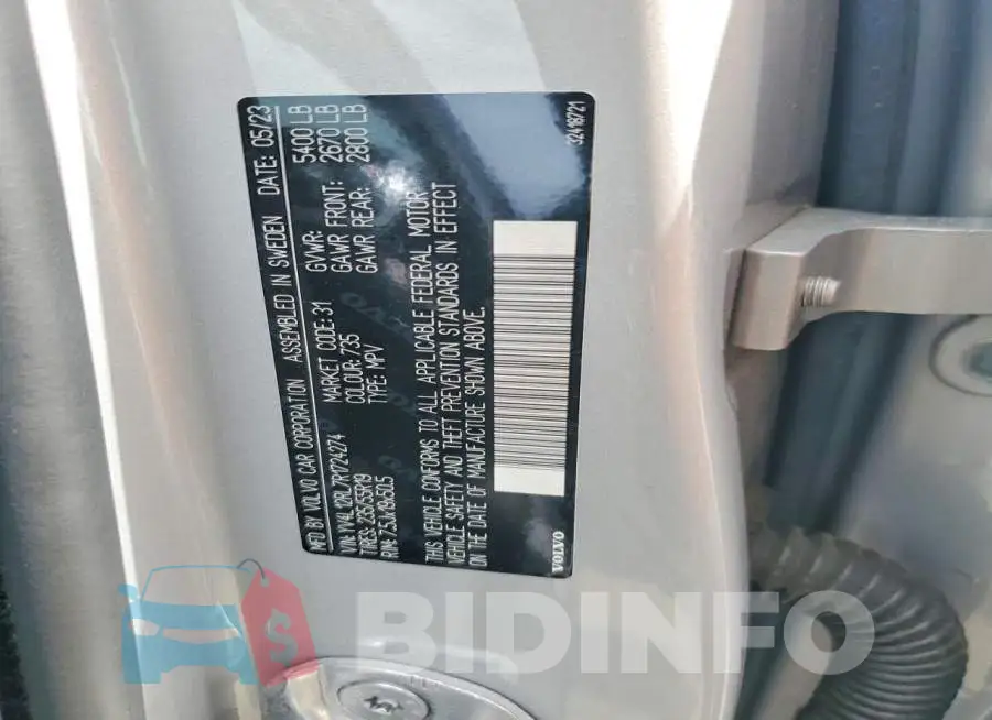 YV4L12RL7R1724274 Photo# 14