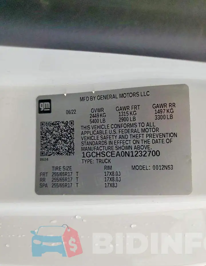 1GCHSCEA0N1232700 Photo# 12