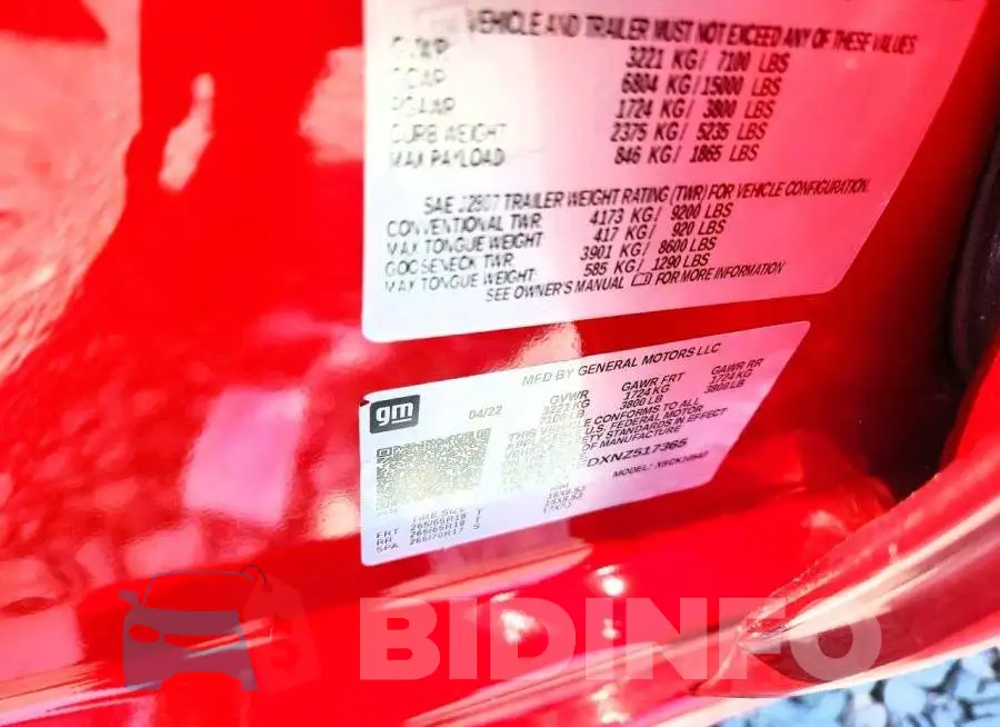 1GCUDDEDXNZ517365 Photo# 12