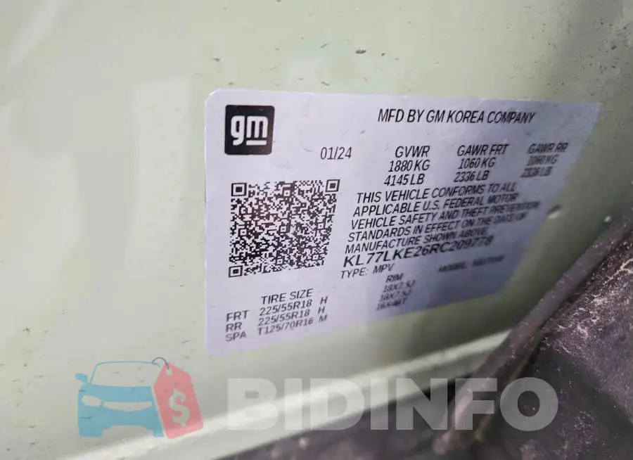 KL77LKE26RC209778 Photo# 14