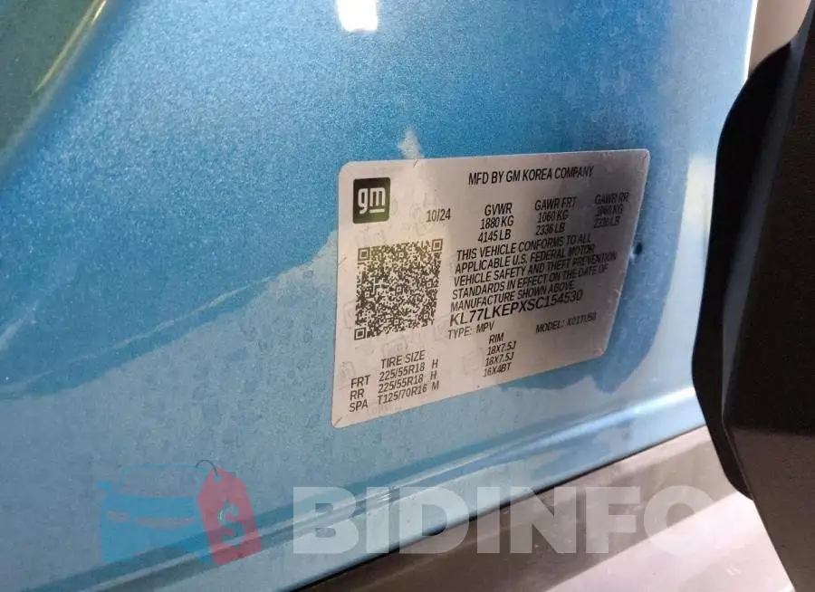 KL77LKEPXSC154530 Photo# 13