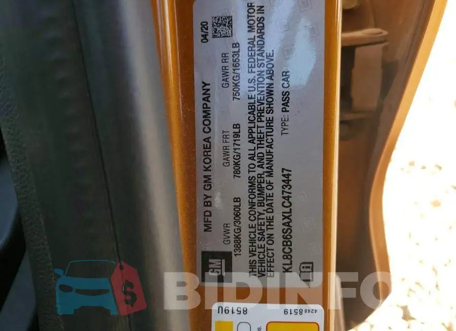KL8CB6SAXLC473447 Photo# 12