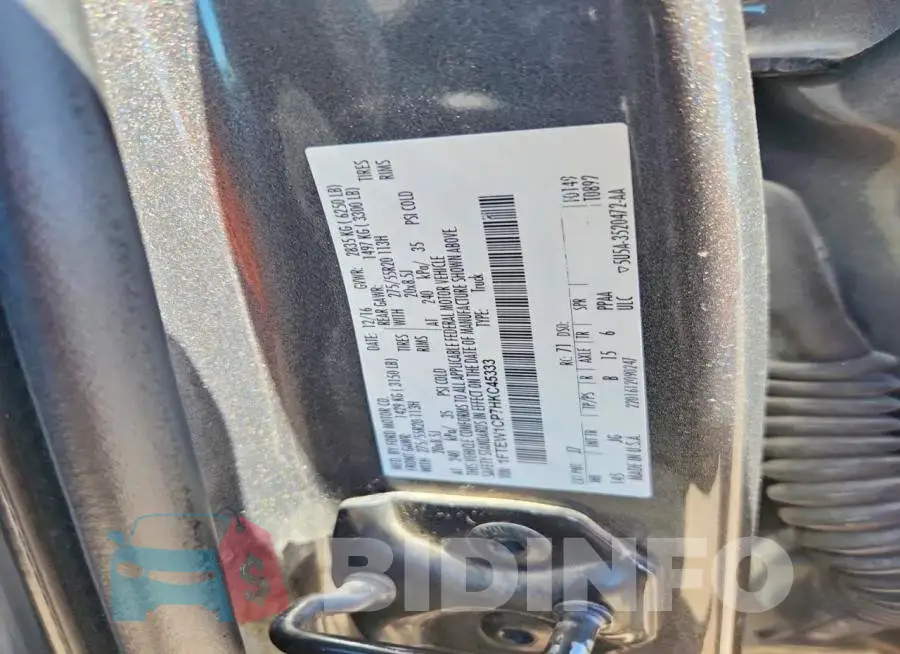 1FTEW1CP7HKC45333 Photo# 12