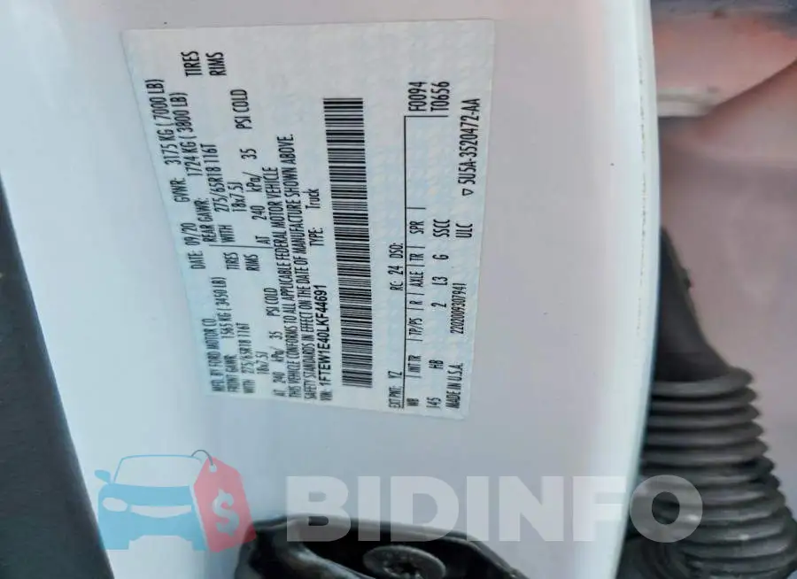 1FTEW1E40LKF44691 Photo# 12