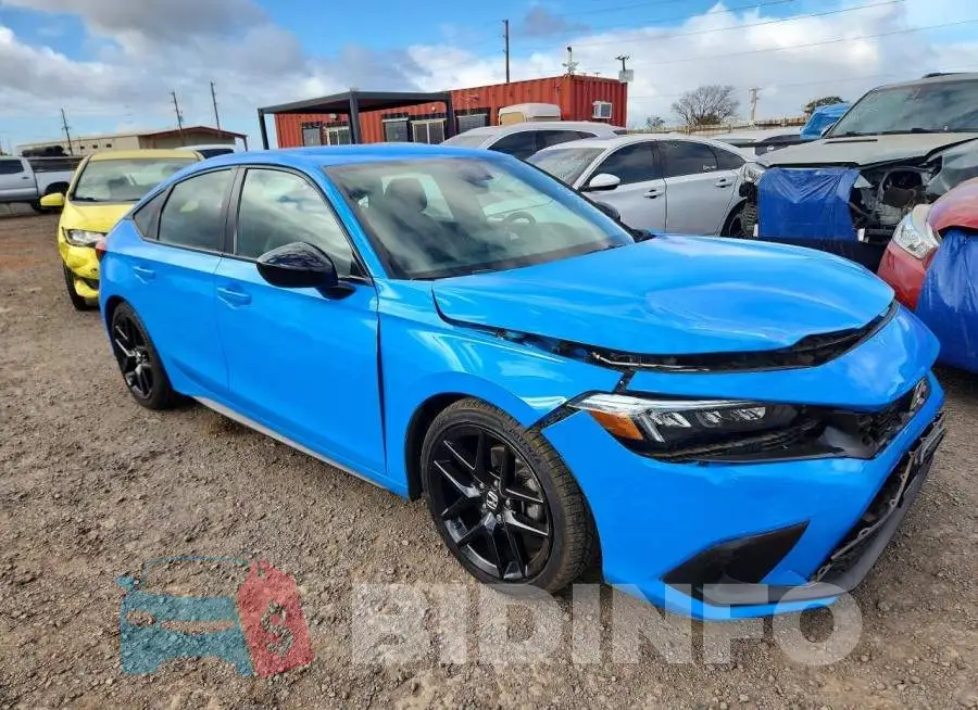 19XFL2H88PE000739 Photo# 4