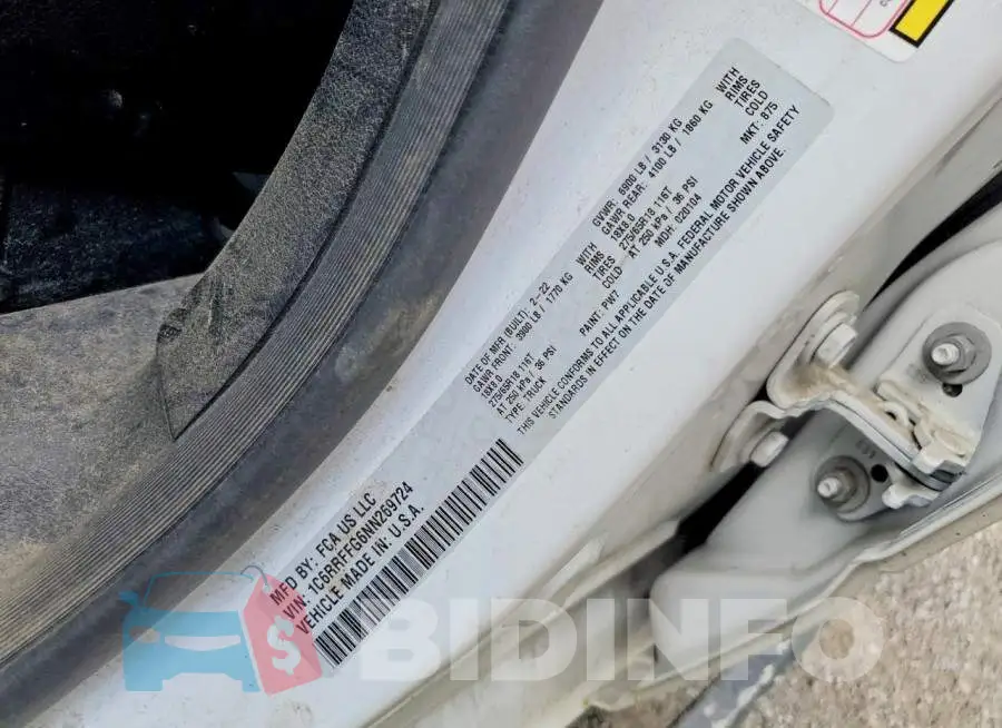 1C6RRFFG6NN269724 Photo# 12
