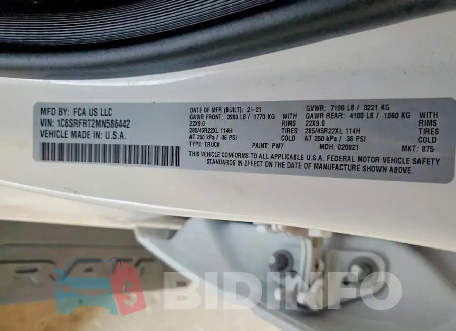 1C6SRFRT2MN586442 Photo# 12
