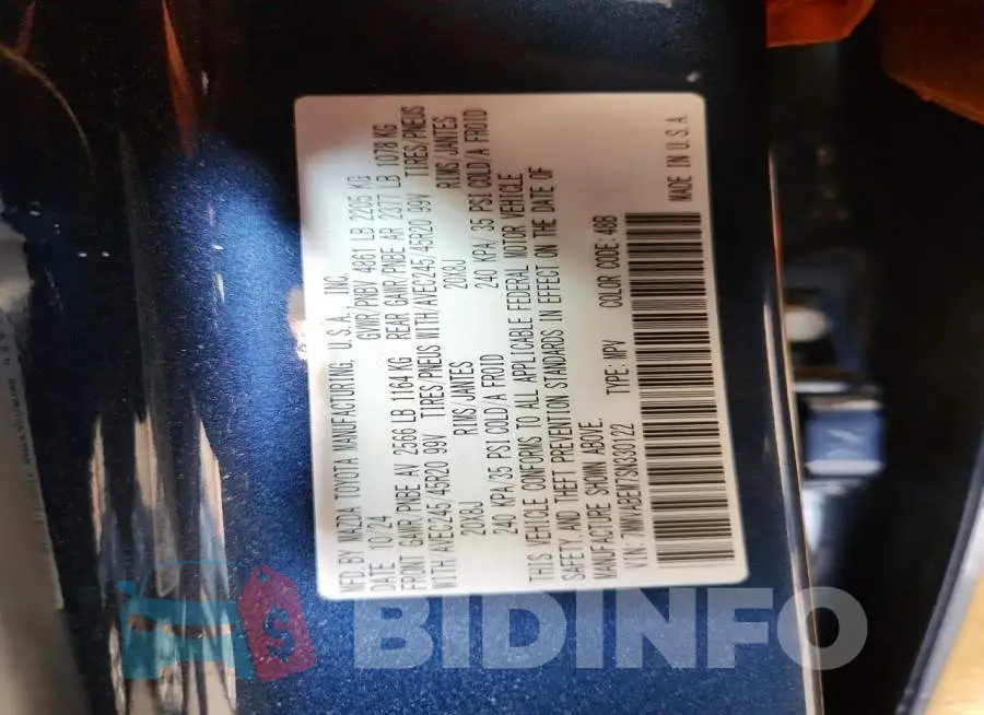 7MMVABEM7SN330122 Photo# 13