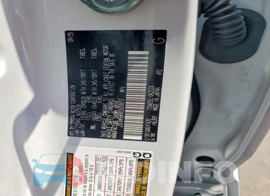 JTEVA5BR8S5058810 Photo# 14