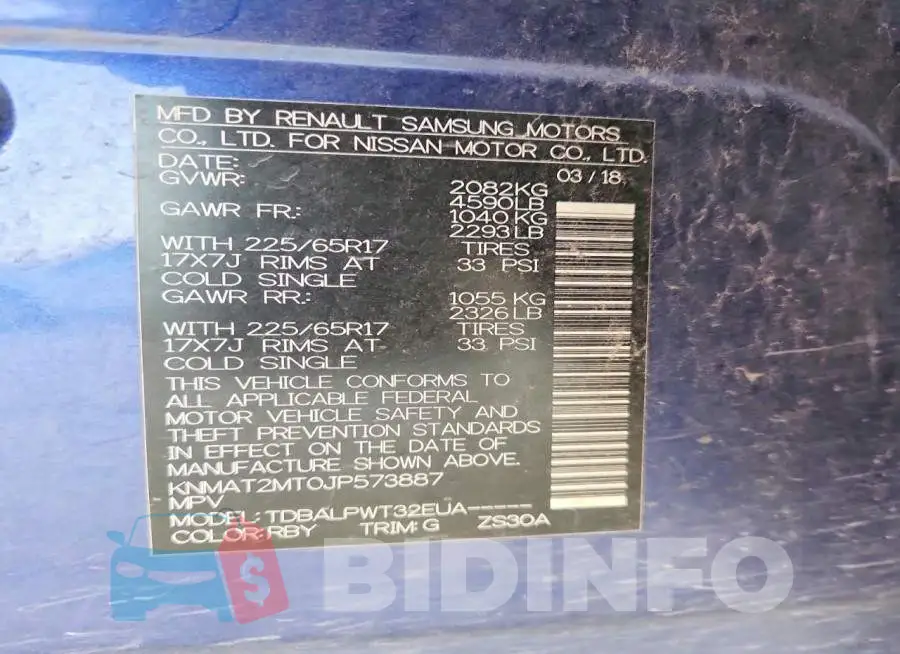 KNMAT2MT0JP573887 Photo# 14