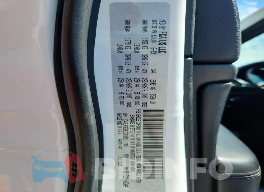 1C4RJFBG0KC788491 Photo# 13
