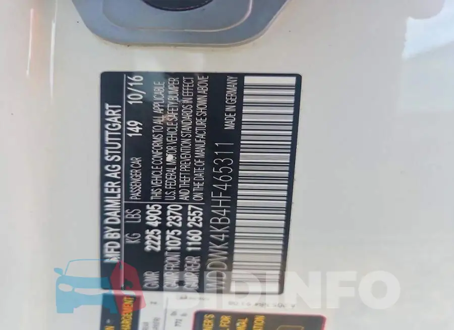 WDDWK4KB4HF465311 Photo# 12