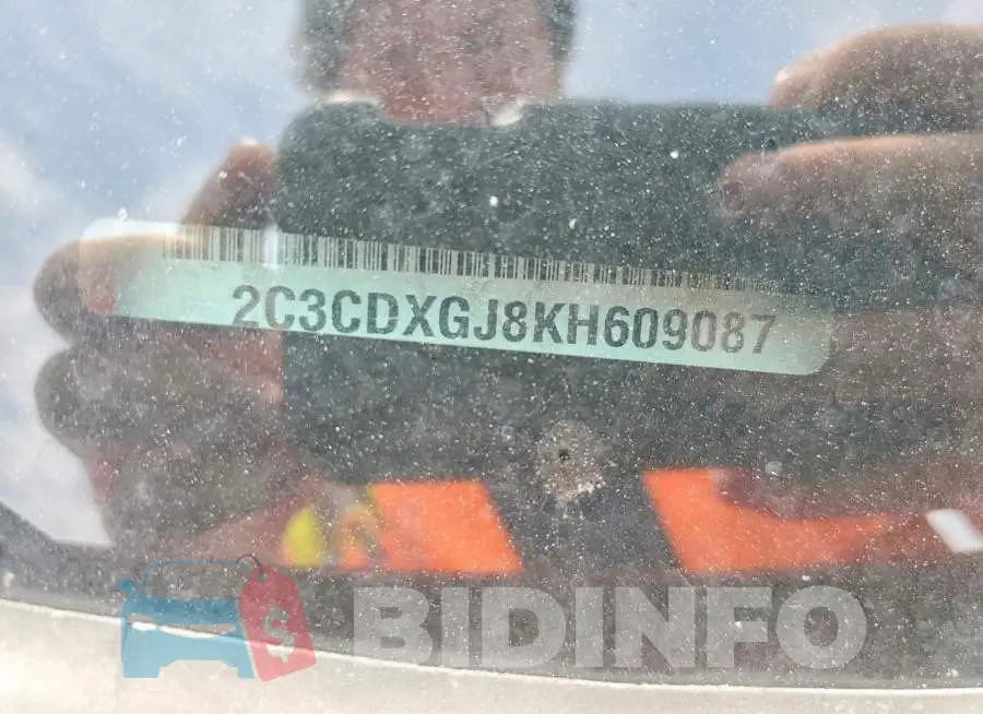 2C3CDXGJ8KH609087 Photo# 12
