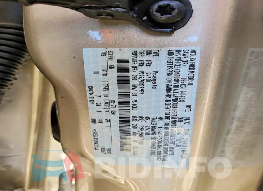 1FADP5DU4HL108192 Photo# 14
