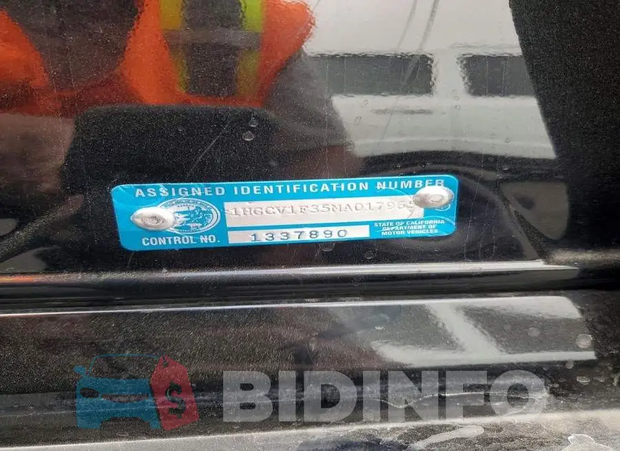 1HGCV1F35MA017965 Photo# 12