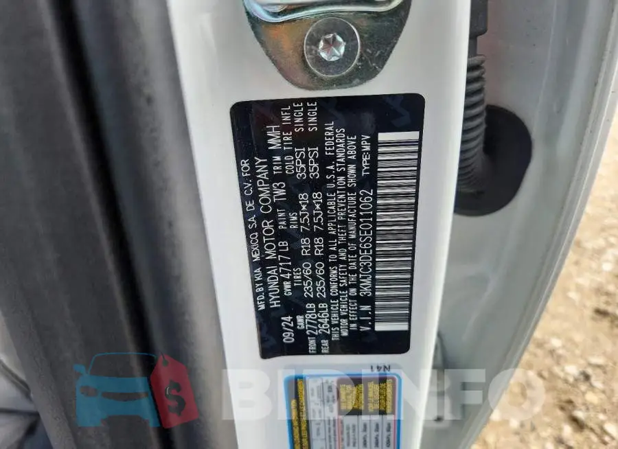 3KMJC3DE6SE011062 Photo# 13