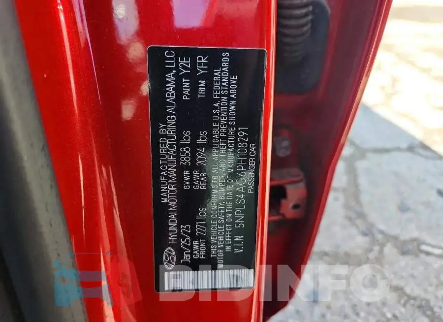 5NPLS4AG6PH108291 Photo# 12