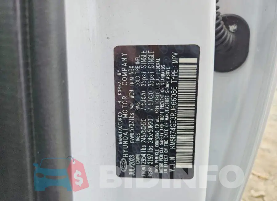 KM8R74GE3RU666086 Photo# 13