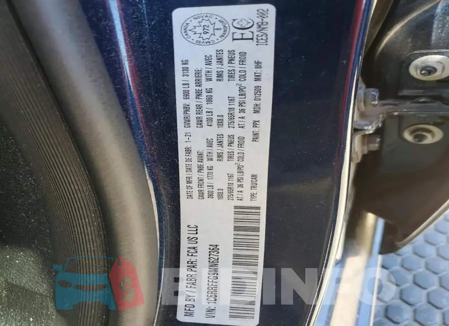 1C6RRFFG9MN627364 Photo# 13