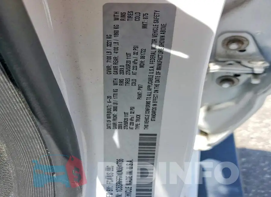 1C6SRFFT1LN331736 Photo# 12