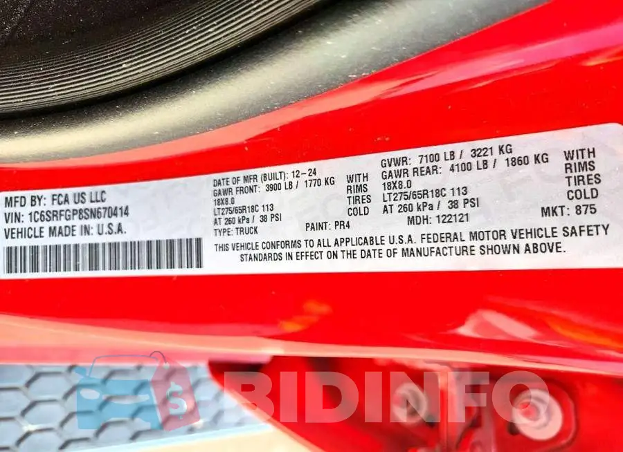 1C6SRFGP8SN670414 Photo# 13