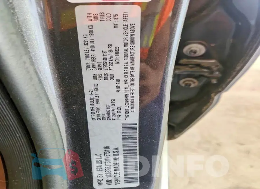 1C6SRFJT3MN673116 Photo# 12