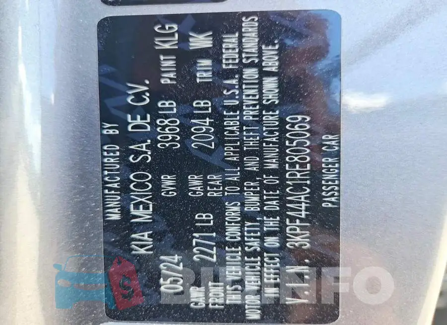 3KPF44AC1RE805069 Photo# 13