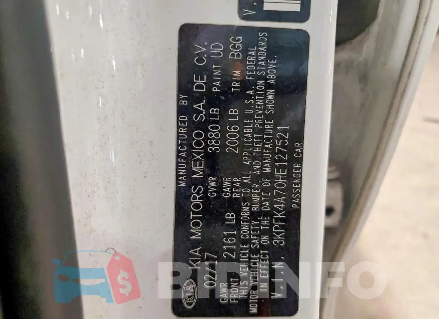 3KPFK4A70HE127521 Photo# 12