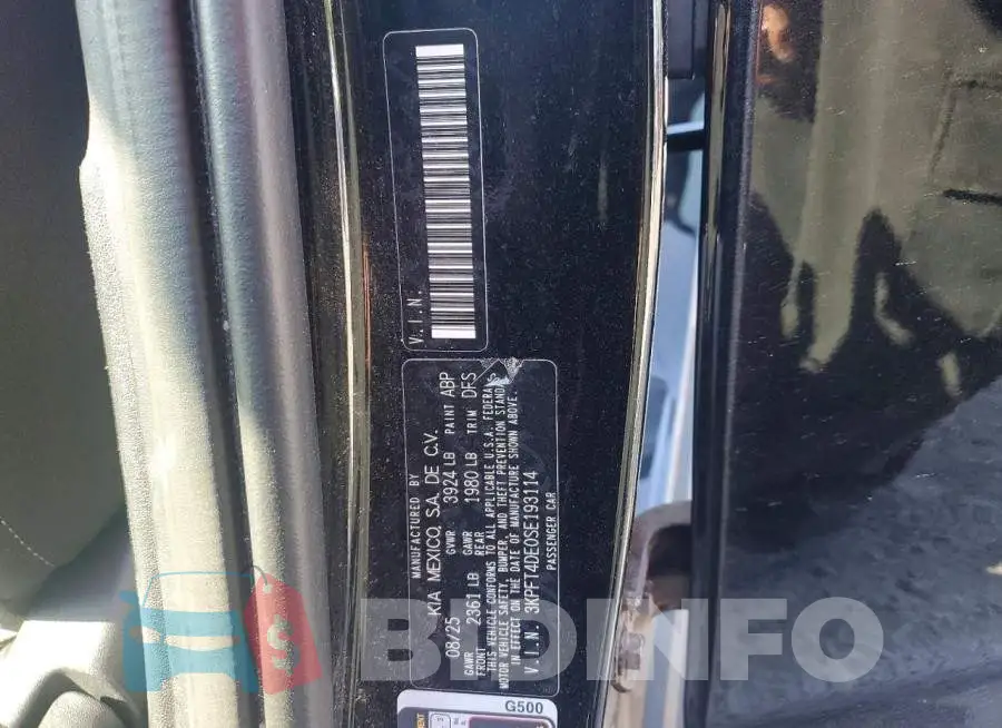 3KPFT4DE0SE193114 Photo# 13