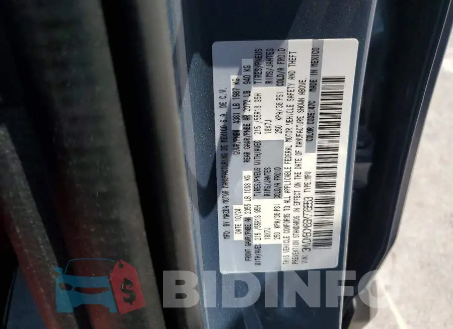 3MVDMBCM8SM776553 Photo# 13