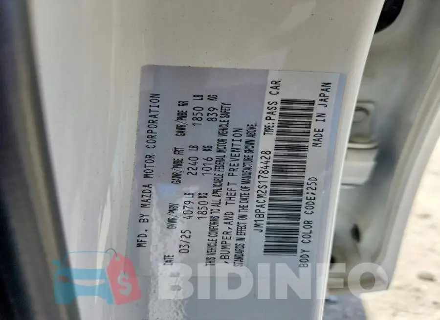 JM1BPACM2S1784428 Photo# 12