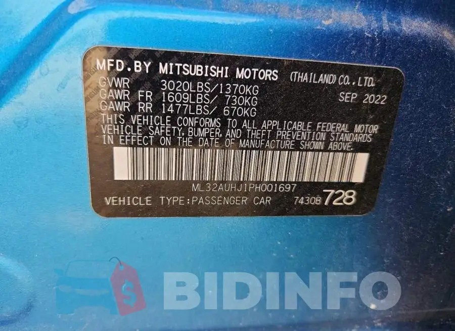 ML32AUHJ1PH001697 Photo# 13