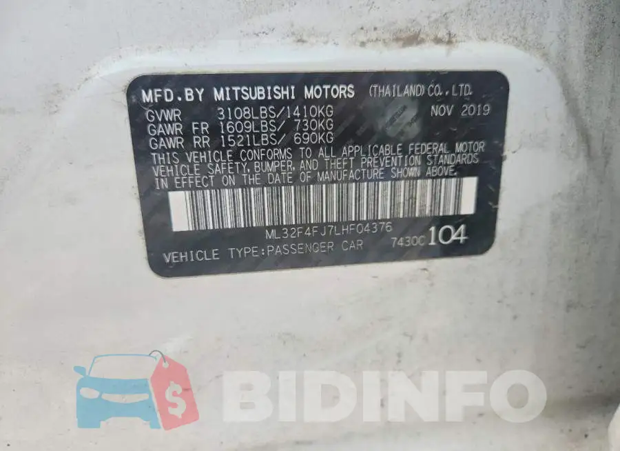 ML32F4FJ7LHF04376 Photo# 12