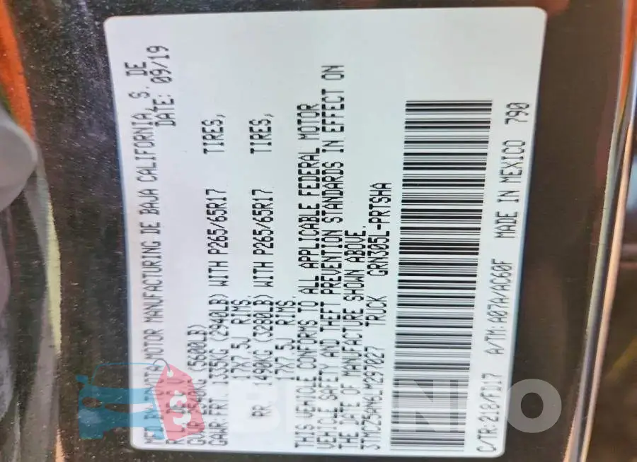 3TMCZ5AN6LM297027 Photo# 12