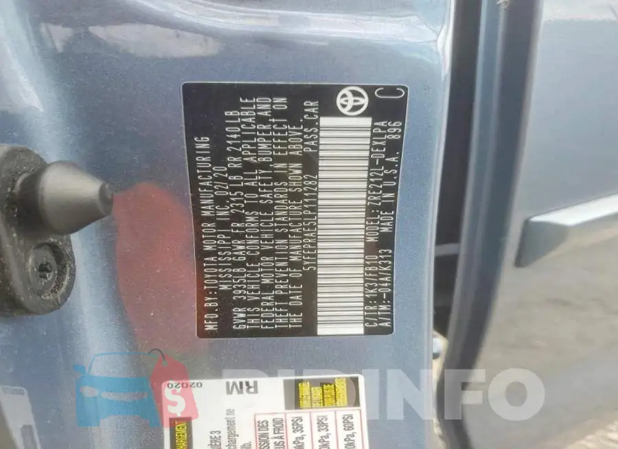 5YFEPRAE5LP111282 Photo# 12