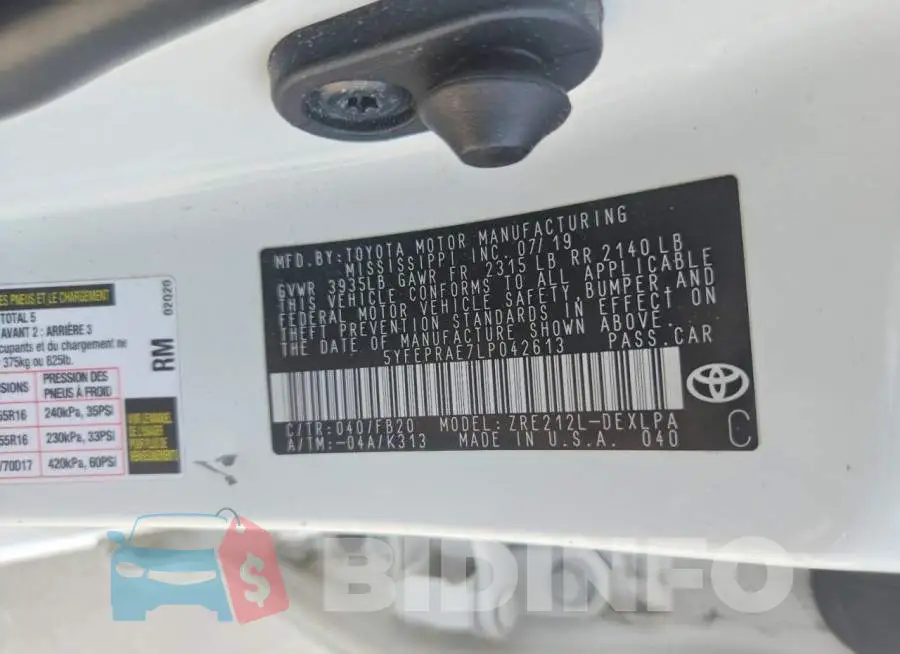 5YFEPRAE7LP042613 Photo# 12