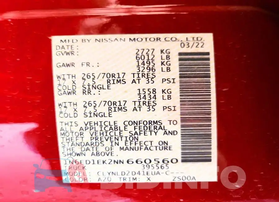 1N6ED1EK2NN660560 Photo# 12