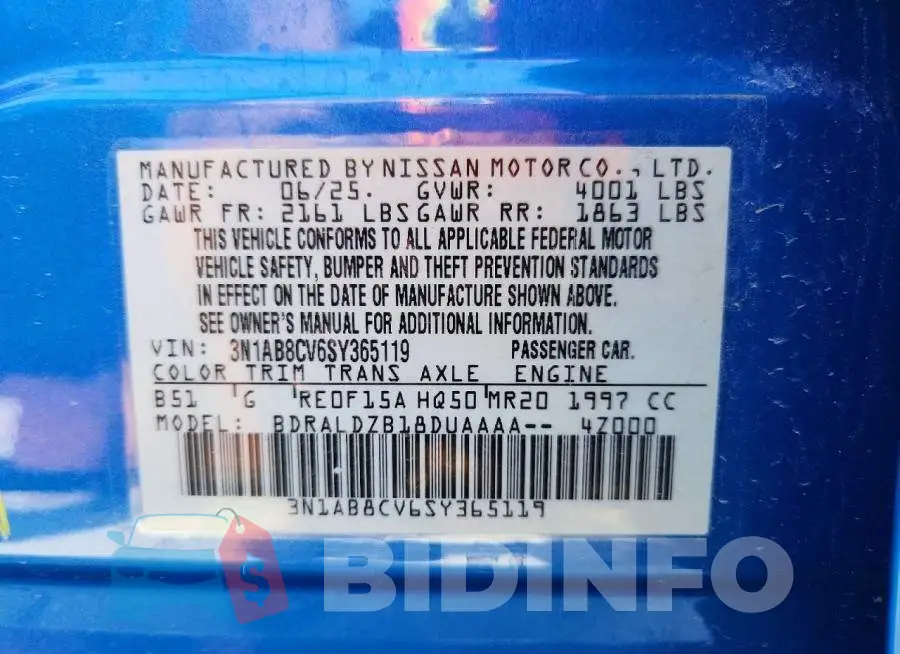 3N1AB8CV6SY365119 Photo# 13