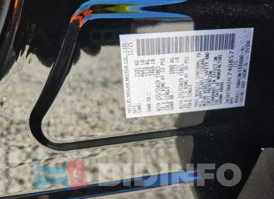 5N1BT3BA3TC740857 Photo# 13