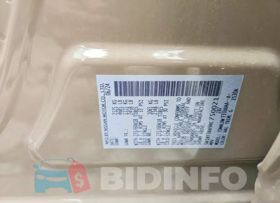 5N1BT3BB9RC750021 Photo# 13