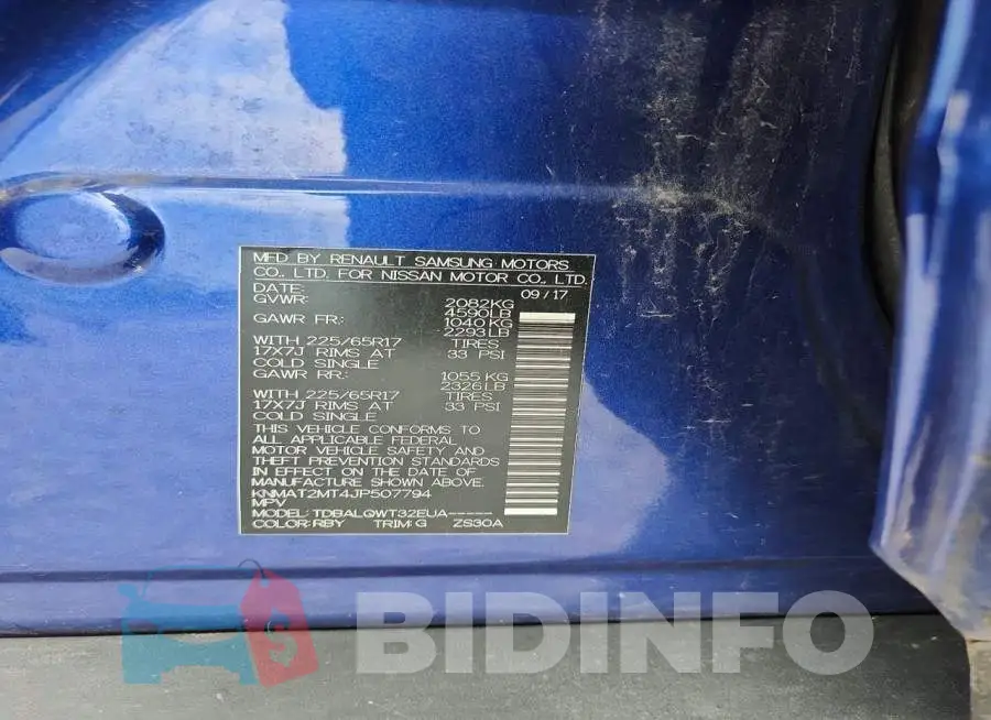 KNMAT2MT4JP507794 Photo# 13