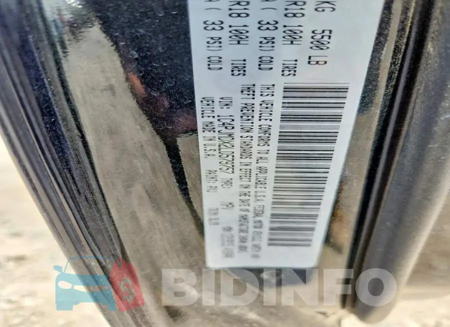 1C4PJMDX2LD579757 Photo# 12