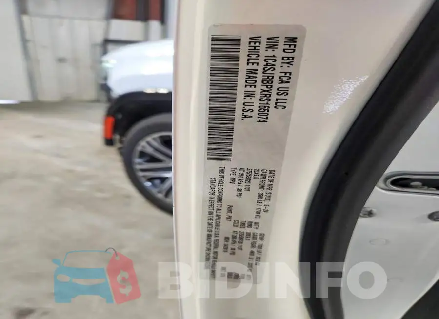 1C4SJRBPXRS165074 Photo# 14
