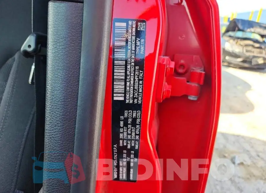 ZACCJBBB3HPF26116 Photo# 12