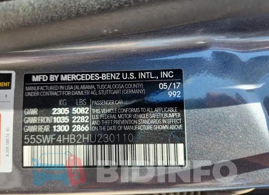 55SWF4HB2HU230110 Photo# 13