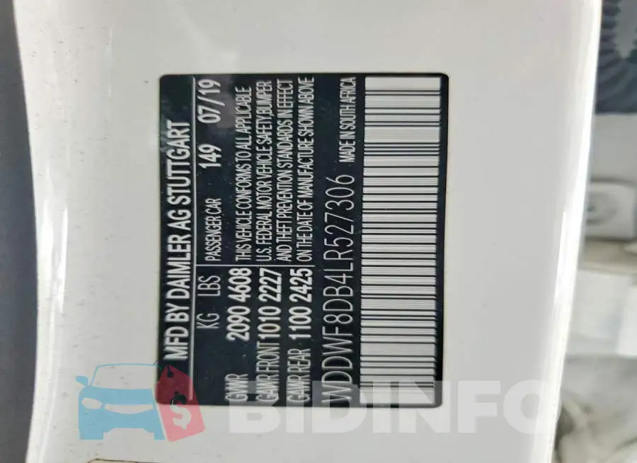 WDDWF8DB4LR527306 Photo# 13