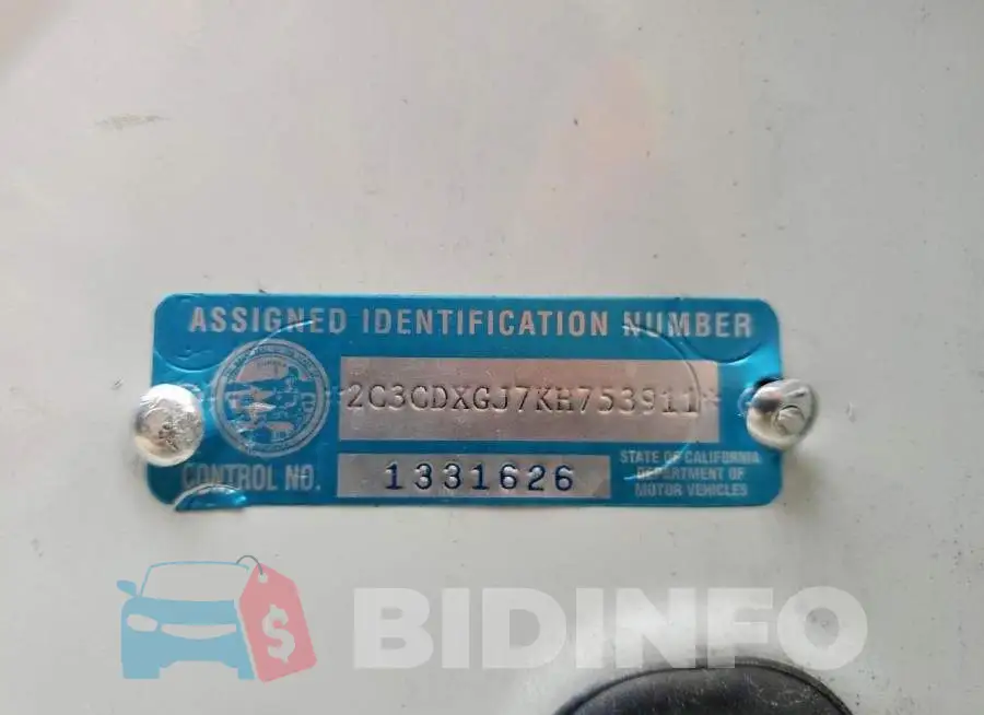 2C3CDXGJ7KH753911 Photo# 12