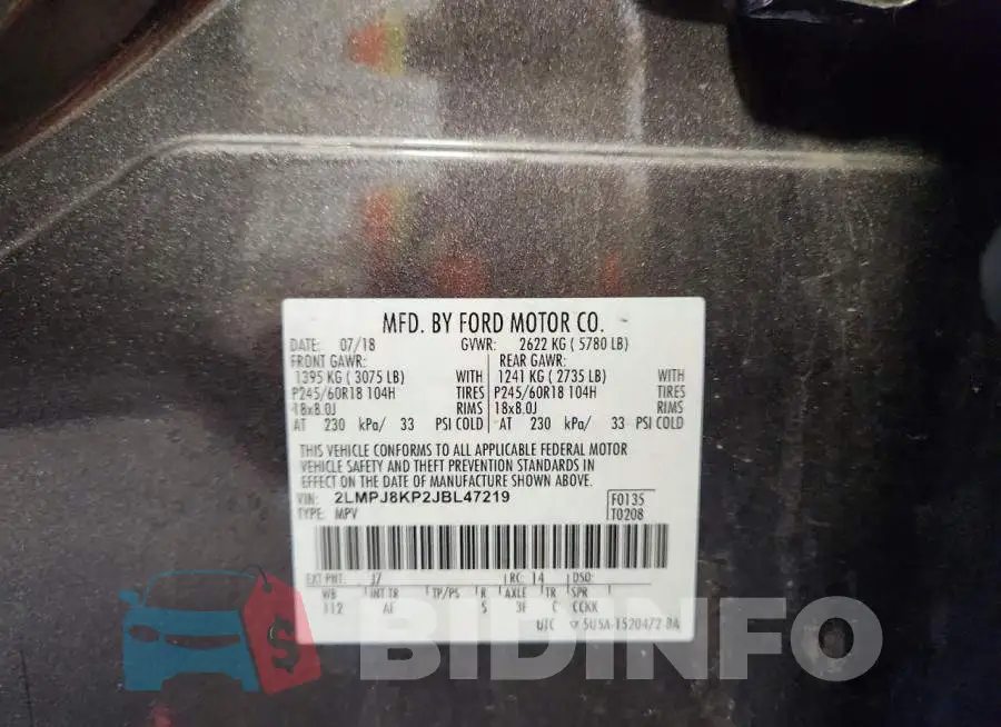 2LMPJ8KP2JBL47219 Photo# 14