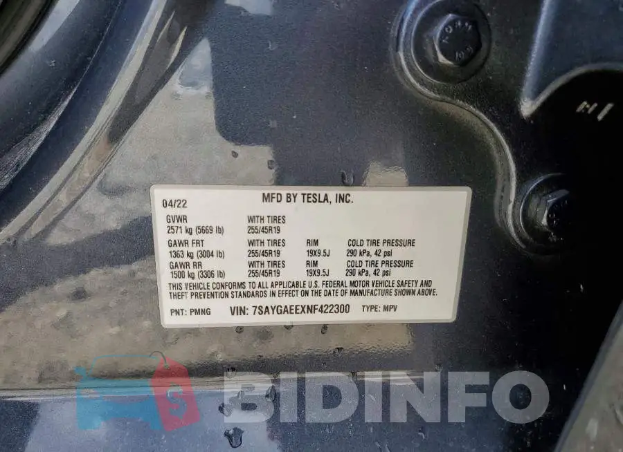 7SAYGAEEXNF422300 Photo# 13