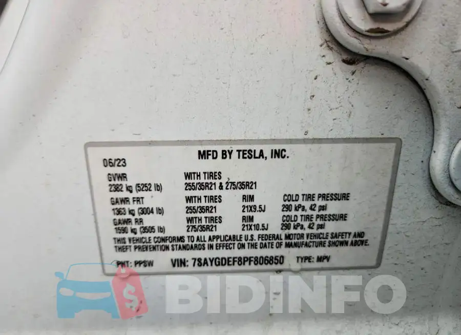 7SAYGDEF8PF806850 Photo# 13